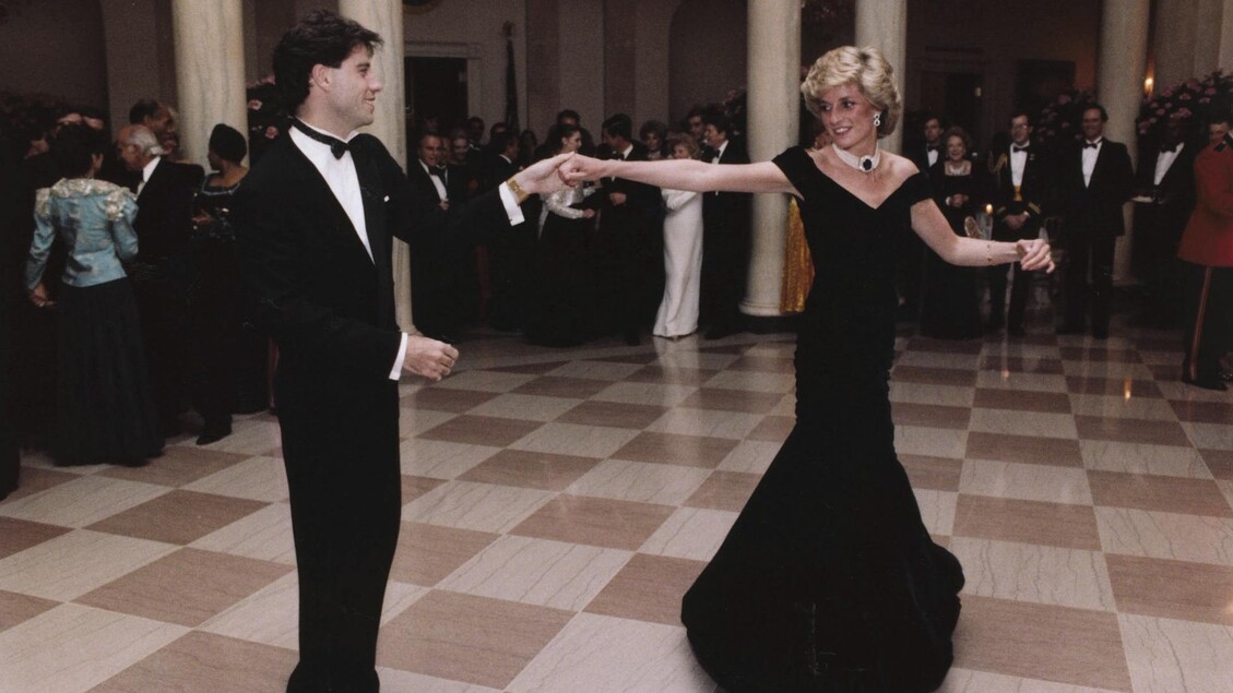 John Travolta balla con Diana alla Casa Bianca nel 1985