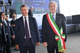 Andrea Orlando e Marco Bucci