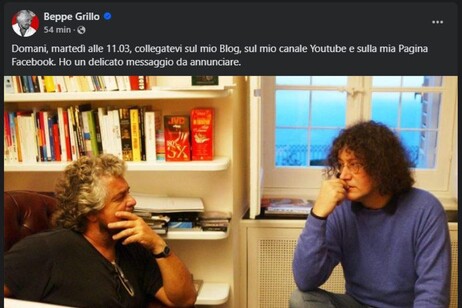 Grillo, domani collegatevi sul mio blog per un annuncio delicato